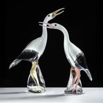 Stork Decorative Sculpture