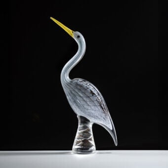 Stork Decorative Sculpture