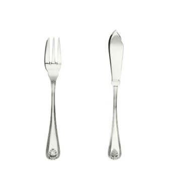 Foglia Dessert Cutlery Set