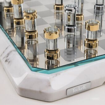 Stratego Calacatta Game Board