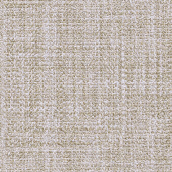 Woven fabric sample in bone color, exhibiting a dense, granular texture with off-white and light beige threads, presenting a matte, nubby surface.