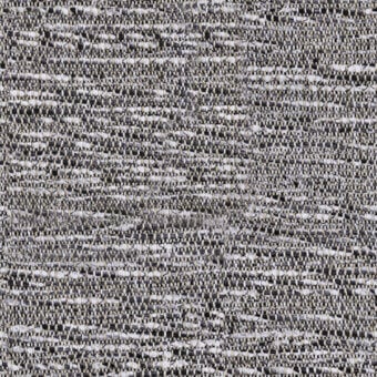 Woven fabric texture, gray tones, speckled pattern with horizontal and vertical threads, granular appearance, durable material sample.