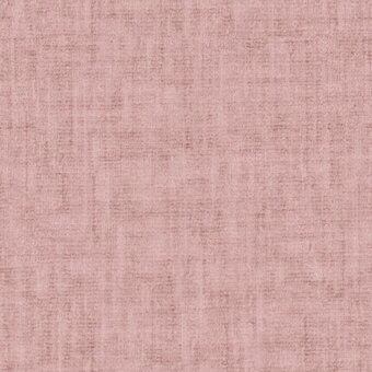 Azalea pink fabric swatch with a woven linen texture, displaying a granular surface and matte finish with tonal variations.