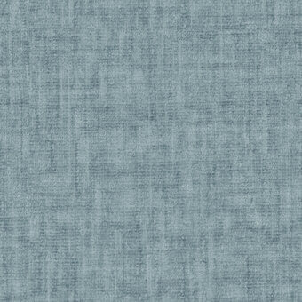 Woven fabric swatch in blue-gray, exhibiting a matte, textured surface with irregular density and a consistent, tight weave against a neutral backdrop.