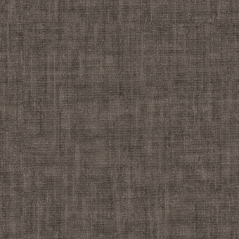 Woven fabric swatch in medium gray features a linear texture, vertical grain, and matte finish; label reads "5355 piombo".