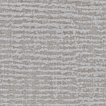 Fabric swatch, off-white and beige blend, with nubbed weave texture and matte finish; product code “5359 blanc petale” visible.