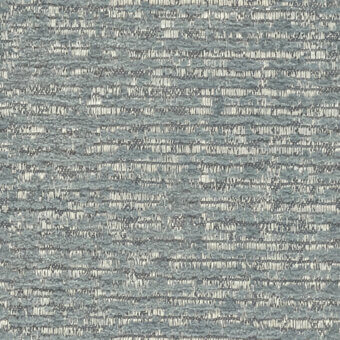 Woven fabric texture, muted gray-blue tone, linear grid pattern with rectangular segments, matte finish, durable weight, “5361 glacier” design.