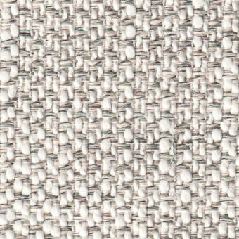 Heathered textile with irregular weave, light beige and gray tones, dense grid structure, matte finish, twisted yarn texture.