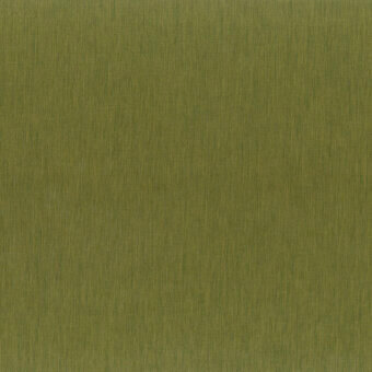 Olive-green fabric swatch with a matte finish and subtle vertical grain, likely linen or natural fiber; color code 5390 gazon.
