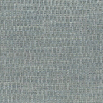 Linen fabric swatch, blue-gray tone, tight weave with grid pattern, matte finish, subtle tonal variations, identified as “5413 azzurro.”