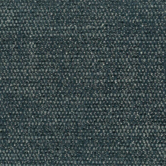 Woven fabric sample, marine blue, with repeating dot pattern and grid structure, exhibiting a matte, textured surface and subtle tonal variations.