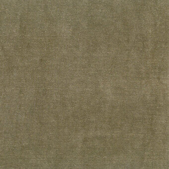 Olive-green fabric swatch displaying a tight, regular weave and matte finish, suggesting a durable linen or canvas-like texture.