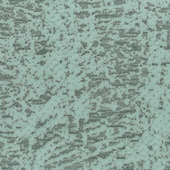 Aqua fabric texture with mottled surface, dense weave, and irregular granular patterns creating a slightly rough, uneven visual depth.