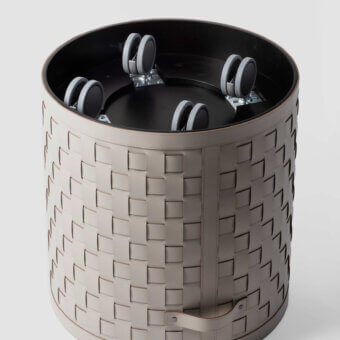 Demetra Baskets With Wheels
