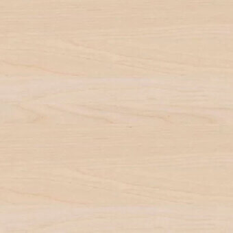 Birch wood texture, creamy beige tone, horizontal grain pattern, smooth consistent surface, fine sanded finish, diffused lighting.