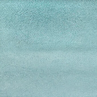 Looped pile fabric texture in muted teal, displaying soft, absorbent surface with varying loop heights and subtle tonal shifts.