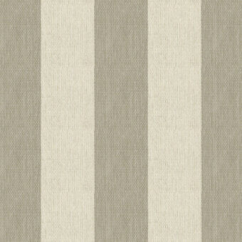 Vertical striped textile, olive-green and off-white linen blend, consistent width with textured weave; identified as c185 – mist white.