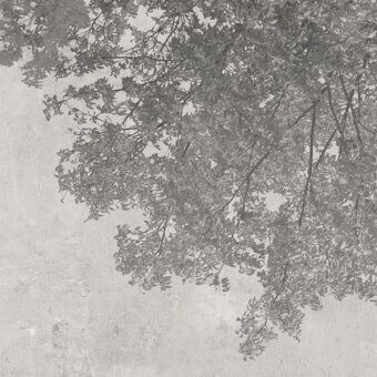 Exceptional Adriani e Rossi Shades Nature wallpaper with a fiberglass base and muted gray tonal variations crafted in Italy