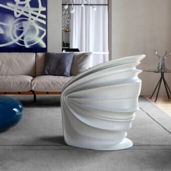 Modesty Veiled Lounge Chair
