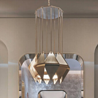 Sputnik Oxy Chandelier