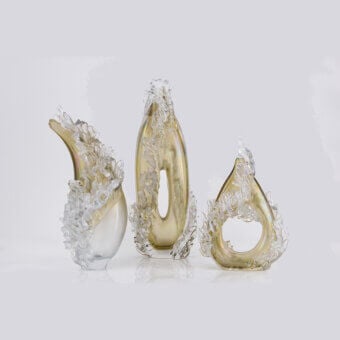 Plume Murano Vase Collection