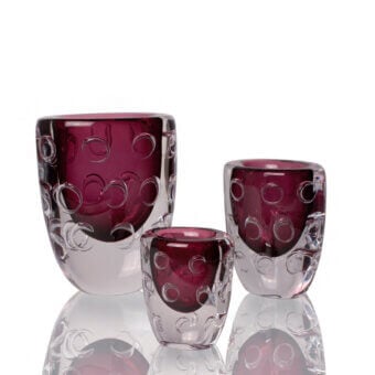 Impero Murano Glass Vase
