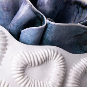 Antholia Blue Vase