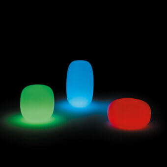 Distinguished MY YOUR Pandora floor lamp crafted in Italy with a saturated red synthetic surface and satin finish