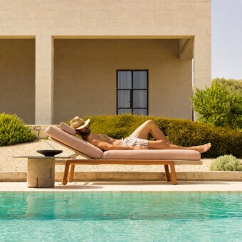 Gianna Lounger with Wheels