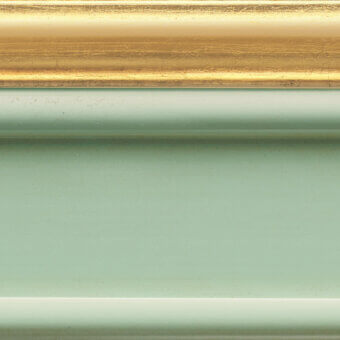 3L30-Venetian green 30 gloss + 4O01-Gold leaf
