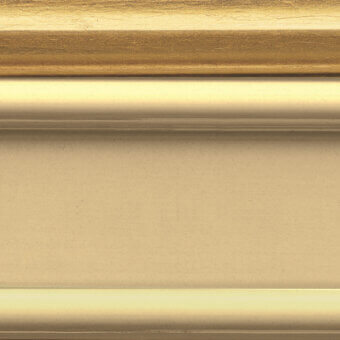 3L34-Antiqued ivory 30 gloss + 4O02-Patinated gold leaf