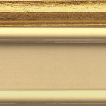 4L34-Antiqued ivory 100 gloss + 4O02-Patinated gold leaf