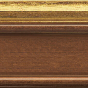 4N31-Light walnut 100 gloss + 4O02-Patinated gold leaf