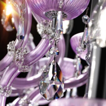 Oberon Lilac Chandelier