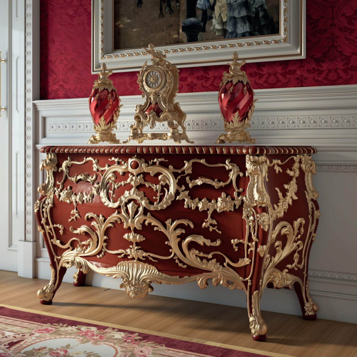 A1371 Dresser by Armando Rho | Cassoni