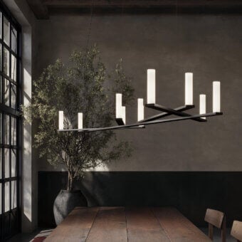 Dix Bougies Suspension Lamp
