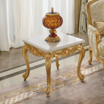 Palatial Elegance Side Table