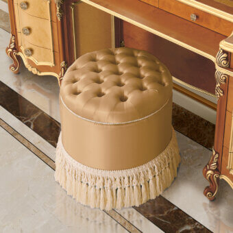 Royal Blend Round Ottoman