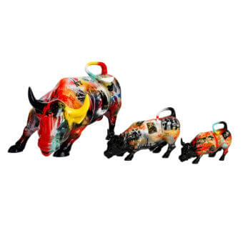 3 Bullny Pack - Cities Inspired Sculptures