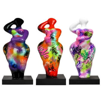 3 Depe Pack - Graffiti Inspired Sculptures
