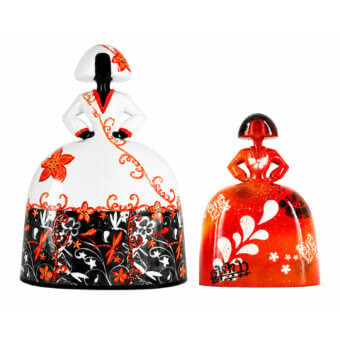 2 Las Meninas Pack - Floral Art Inspired Sculptures
