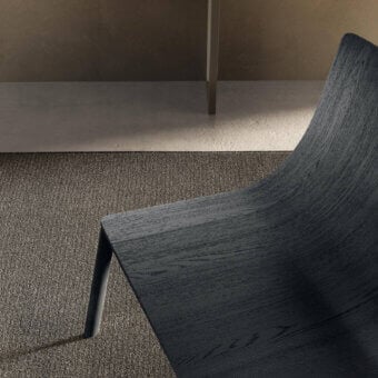 Mezz’aria Lounge Chair - Wooden Seat