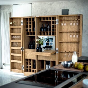 Cambusa Wine / Jumbo Bar Cabinet
