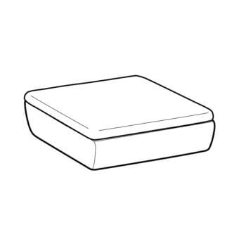 Square Maxi Square - Deck Ottoman