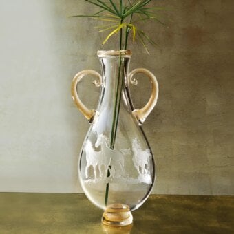 Horses in group Drop Amphora