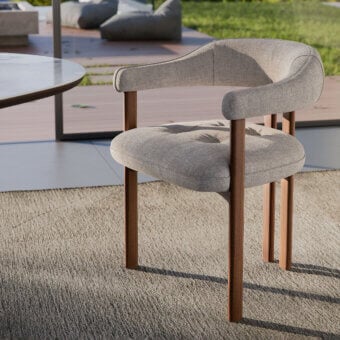 Greta Wood Armchair