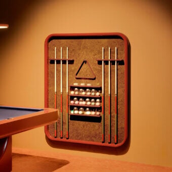 Vault Pool Cue Rack