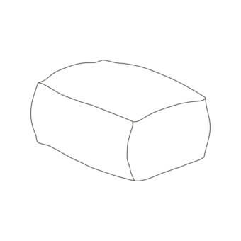 Rectangular Ottoman - Puffone