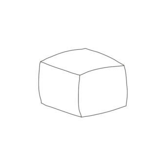 Square Ottoman - Puffone