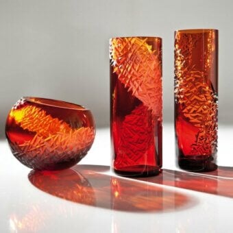 Solid Vase & Sphere Set